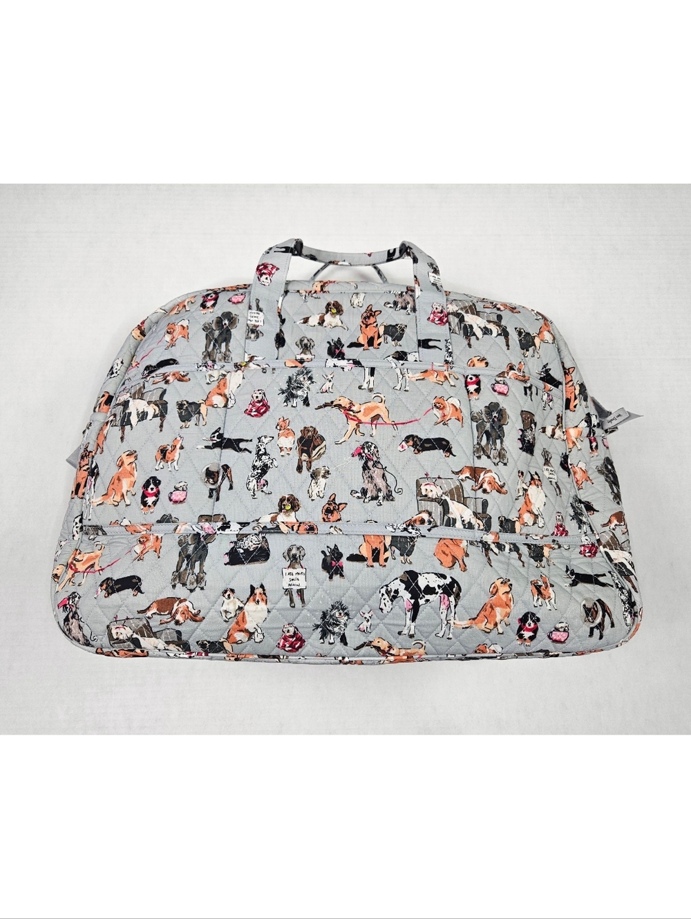 Vera Bradley Grand Traveler Carryon Weekender Bag in Dog Show